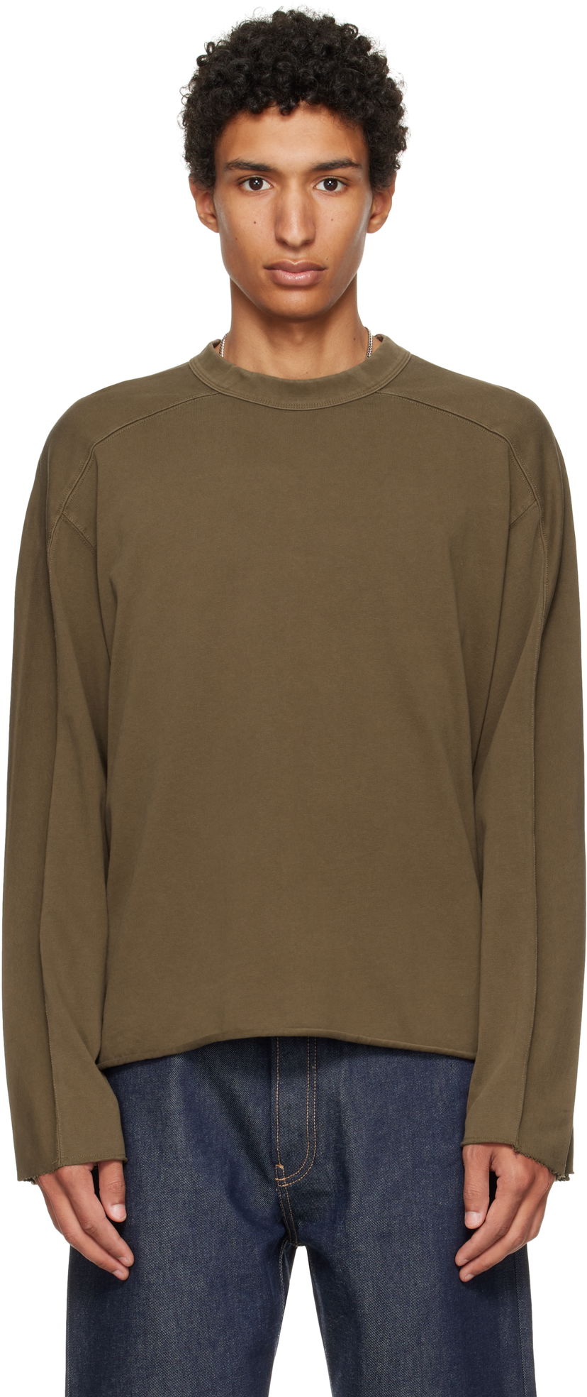 Majica Entire Studios Entire Studios Heavy Long Sleeve T-Shirt Zelena | ES2486BT