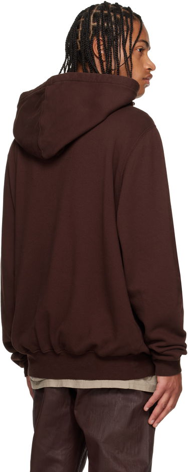 Pulover Rick Owens DRKSHDW Concordians Jumbo Hoodie Rjava | DU02E7274 RN, 2