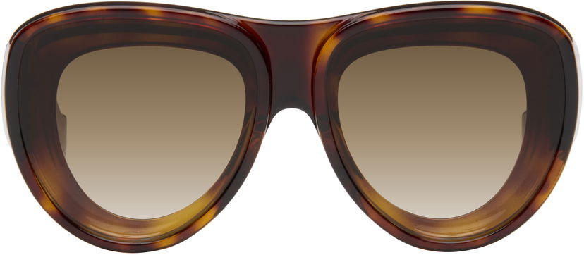 Sončna očala Loewe Loewe Aviator Sunglasses Rjava | LW40170UW6152F 192337236099