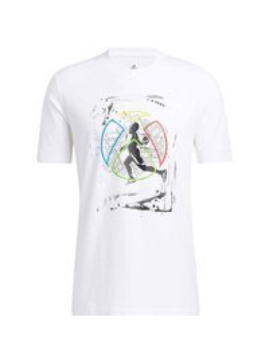 Majica adidas Originals DON x XBOX SS , bianco Bela | HE4905