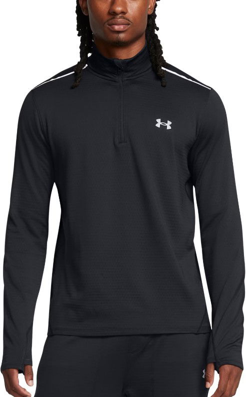 Majica Under Armour 1/4 Zip Long Sleeve Shirt Črna | 1387793-001