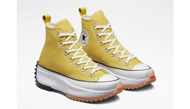 Superge in čevlji Converse Run Star Hike Platform Rumena | A01365C, 2