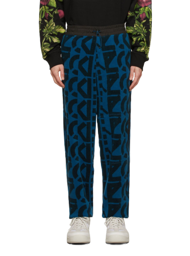 Trenirka KENZO Polar Fleece Sweatpants Mornarica | FB65PA7544MR