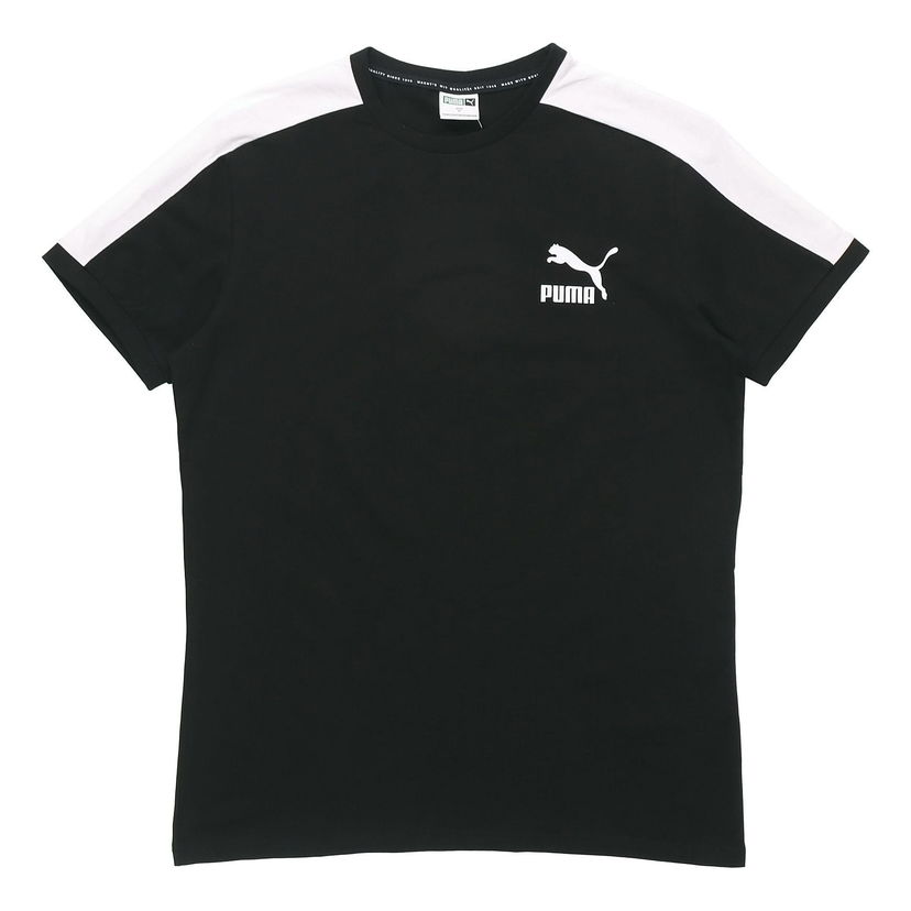 Majica Puma Iconic T7 Colorblock Tee Črna | 598251-01
