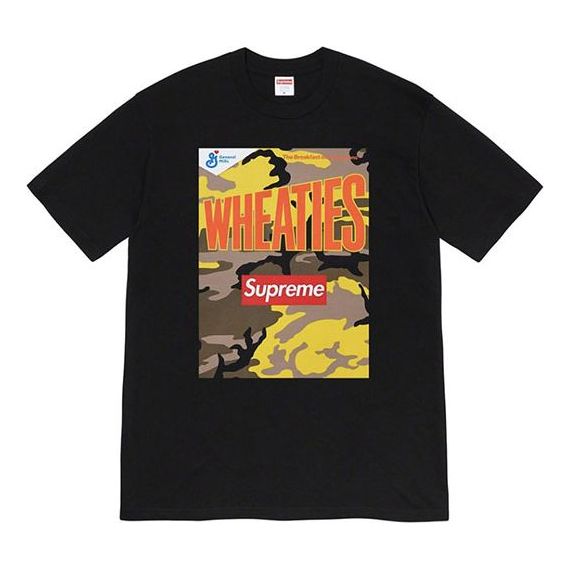 Majica Supreme Wheaties Crossover Printed T-Shirt Črna | SUP-SS21-594
