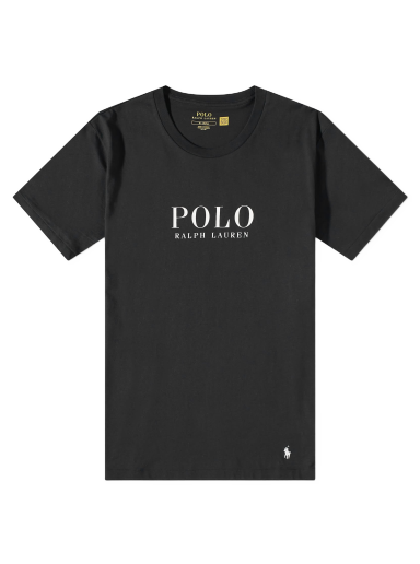 Majica Polo by Ralph Lauren Logo Lounge Tee Črna | 714899613004