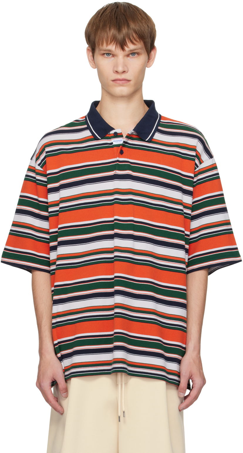 Polo majica Martine Rose Martine Rose Oversized Striped Polo Večbarvna | 643JE02418