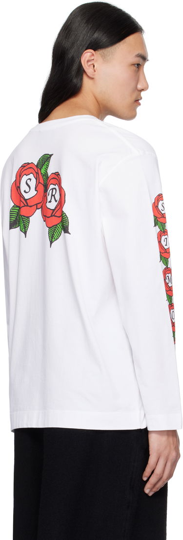 Majica Simone Rocha Simone Rocha Cluster Rose Logo Print T-shirt Bela | 5194P33P34-M 0569, 2