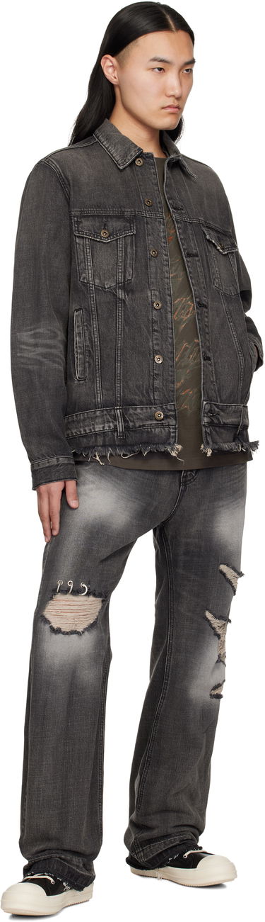 Jakna We11done We11done Denim Trucker Jacket Siva | WD-DJ0-25-308-U-BK, 3