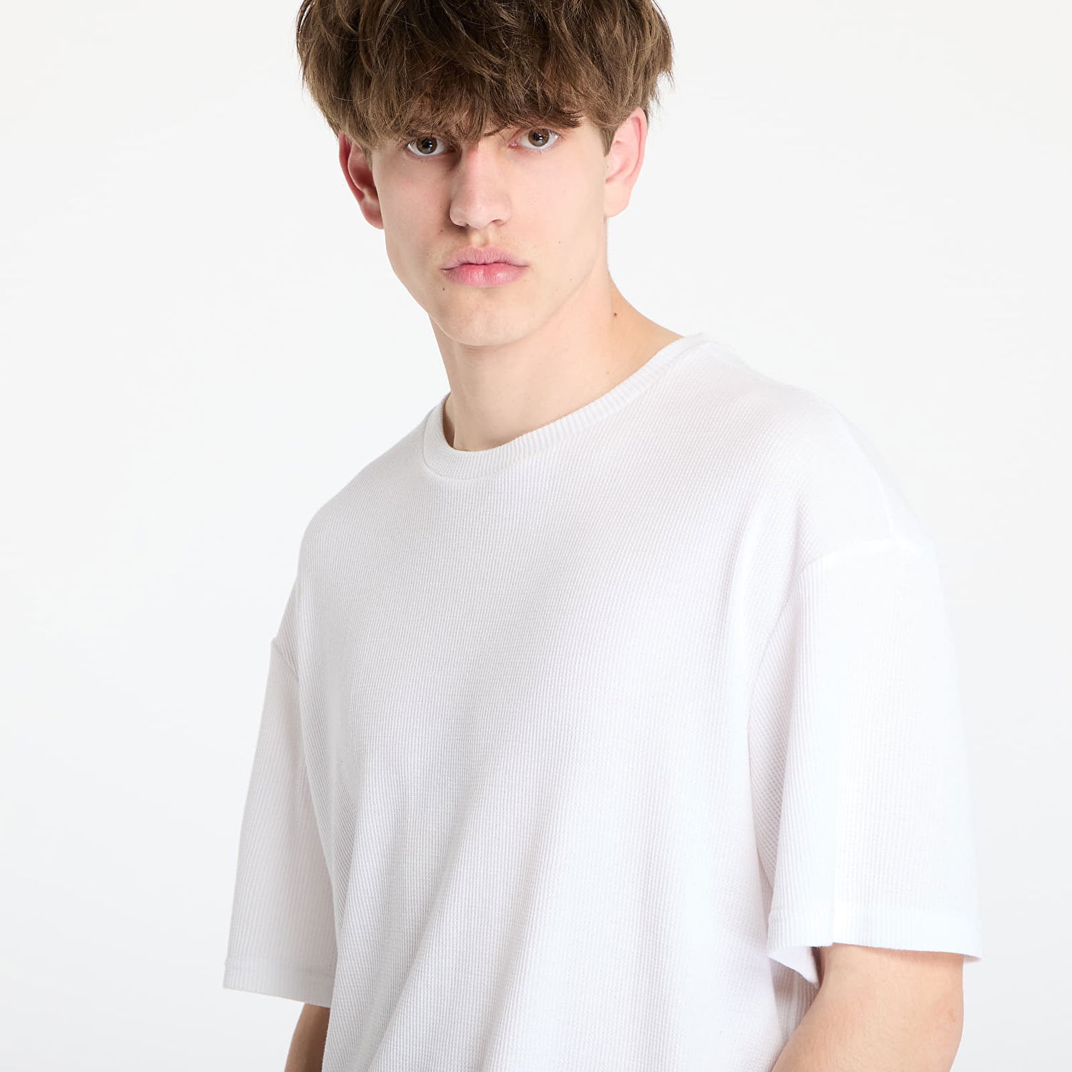 Majica Urban Classics Urban Classics Waffle Tee Bela | TB6676-00220, 1