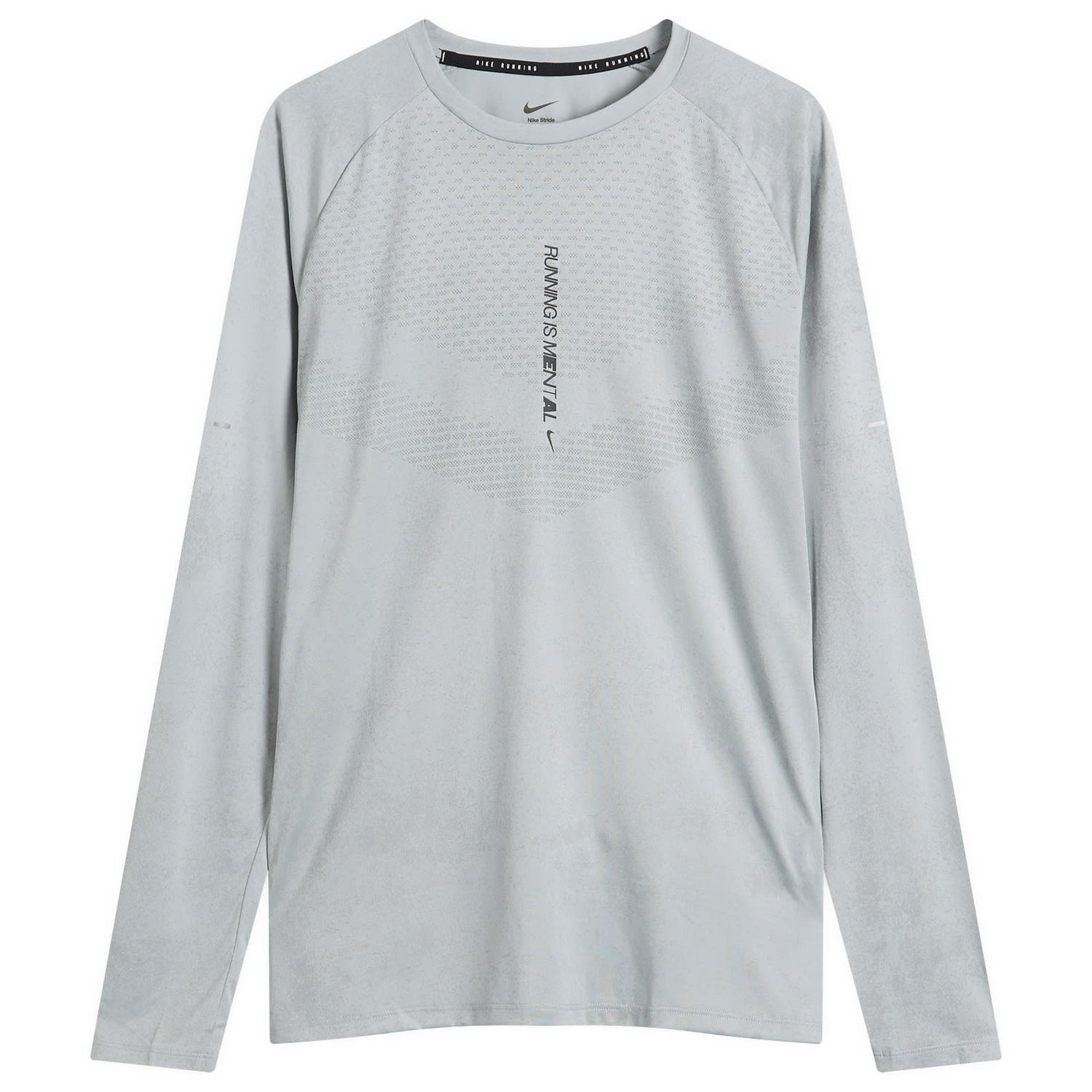Majica Nike Stride Long Sleeve Running Top Siva | IM7836-077, 0