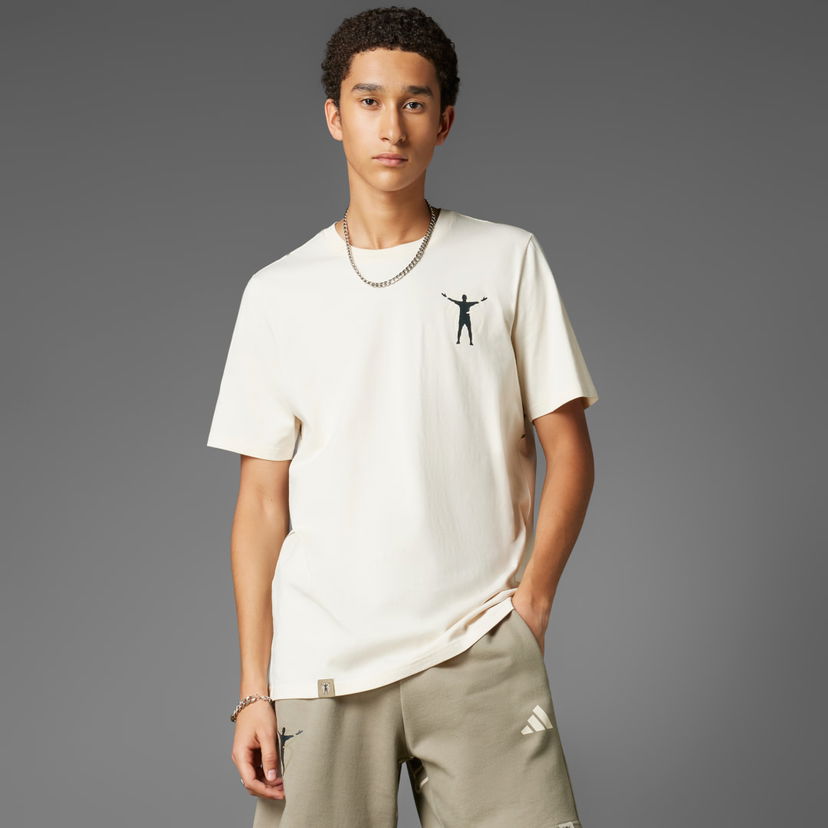 Majica adidas Performance Jude Bellingham Culturewear T-Shirt Bela | JX1951