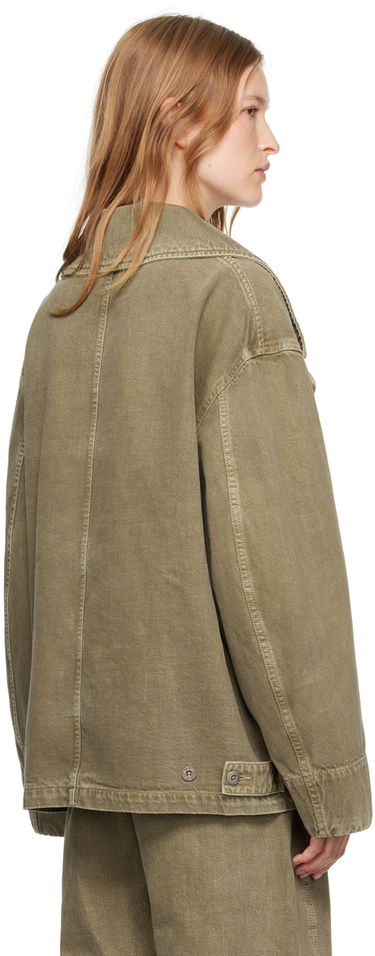 Jakna LEMAIRE Lemaire Dispatch Denim Jacket Zelena | OW334 LD1017, 2