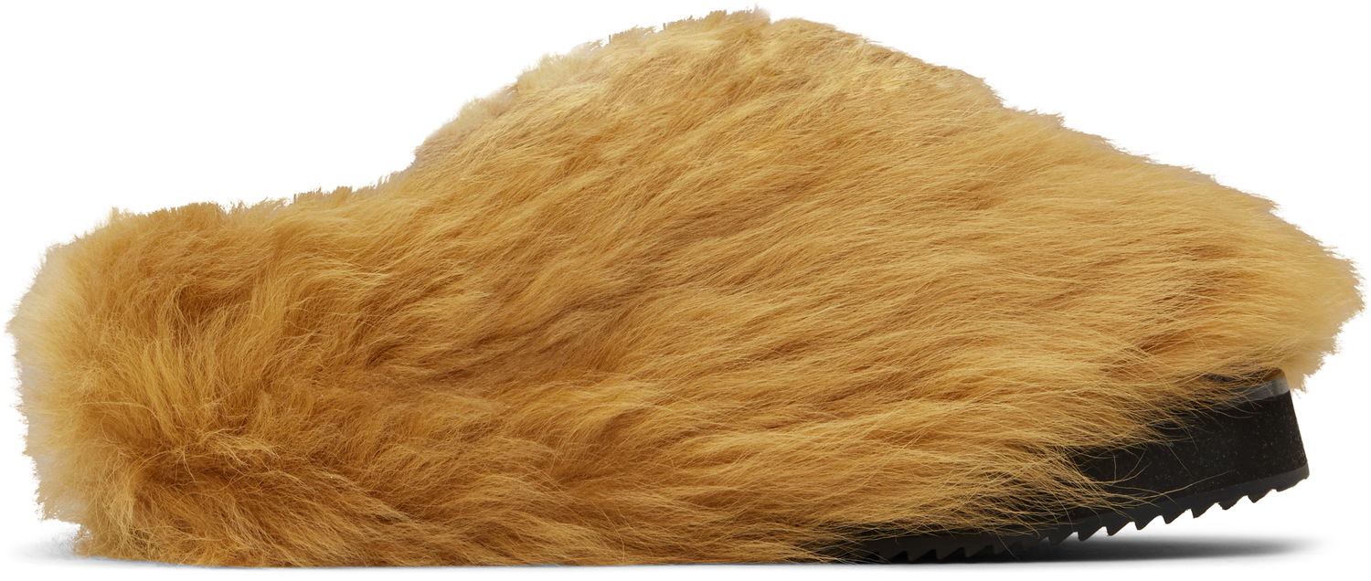 Oblačila The Attico Attico Mini Robin Sabot Slippers Rjava | 250WSH00855 LBT119AA, 0
