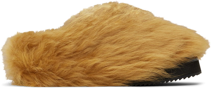 Oblačila The Attico Attico Mini Robin Sabot Slippers Rjava | 250WSH00855 LBT119AA