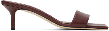 Modni dodatki Aeyde Aeyde Ilvy Leather Mules Bordo | A11-HS-GAIS55TB155-SS25-955-007, 0