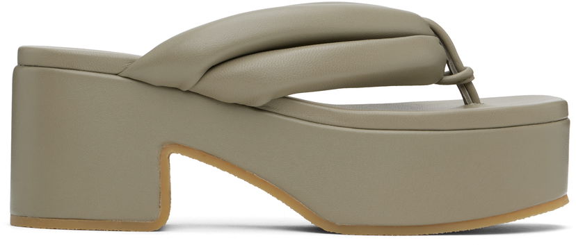 Modni dodatki Dries Van Noten Dries Van Noten Platform Sandals Zelena | WS251-1542-112