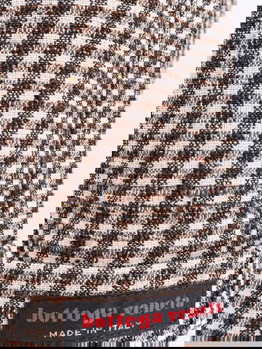 Kratke hlače Bottega Veneta Men's Checkered Shorts Rjava | 816886V4YF09133, 2