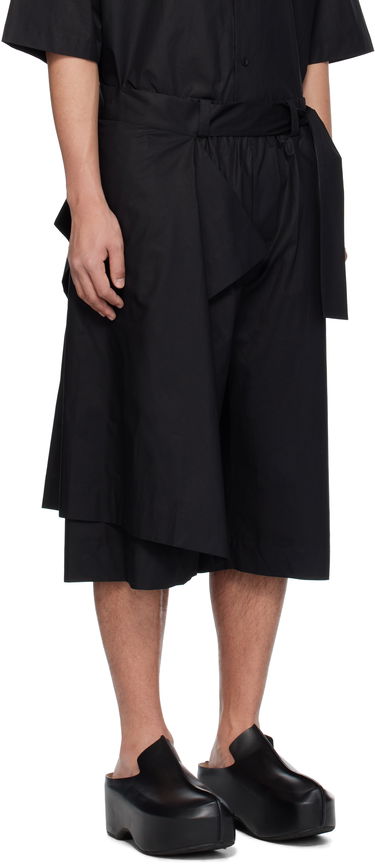 Kratke hlače Craig Green Craig Green Towel Shorts Črna | CGSS25CWOTRS84, 1