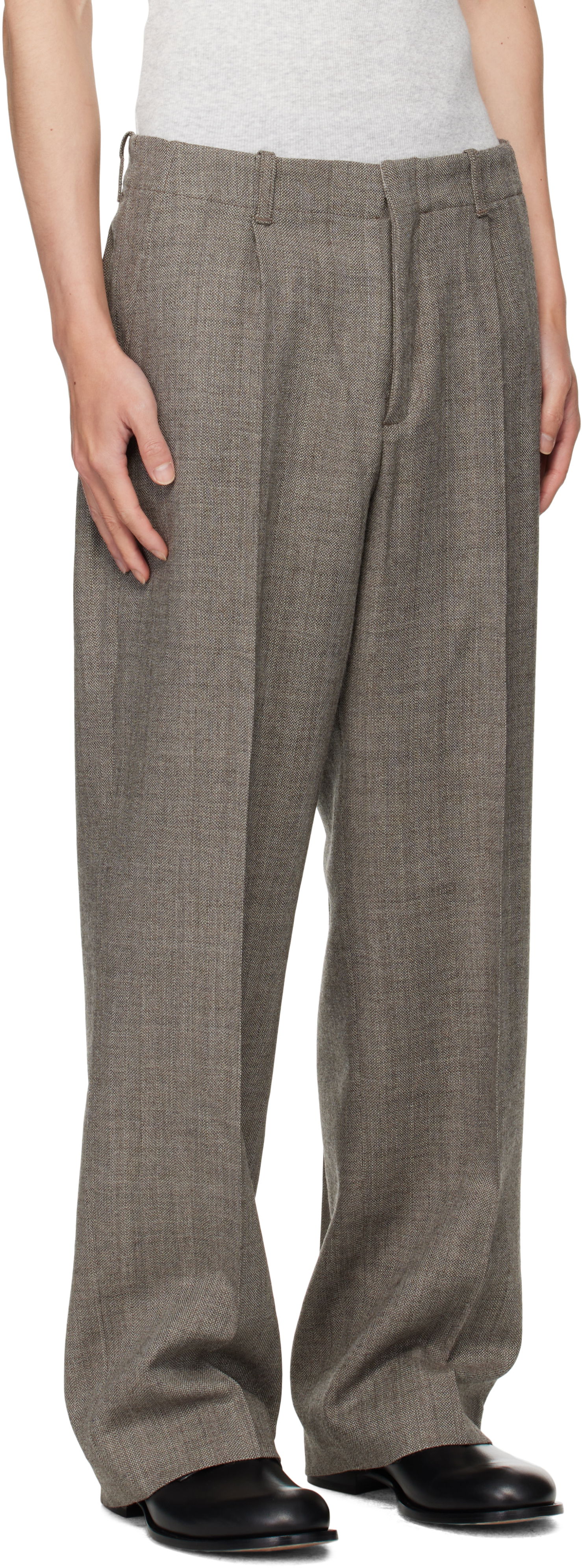 Hlače OUR LEGACY Our Legacy Borrowed Chino Trousers Siva | M4254BBN, 1