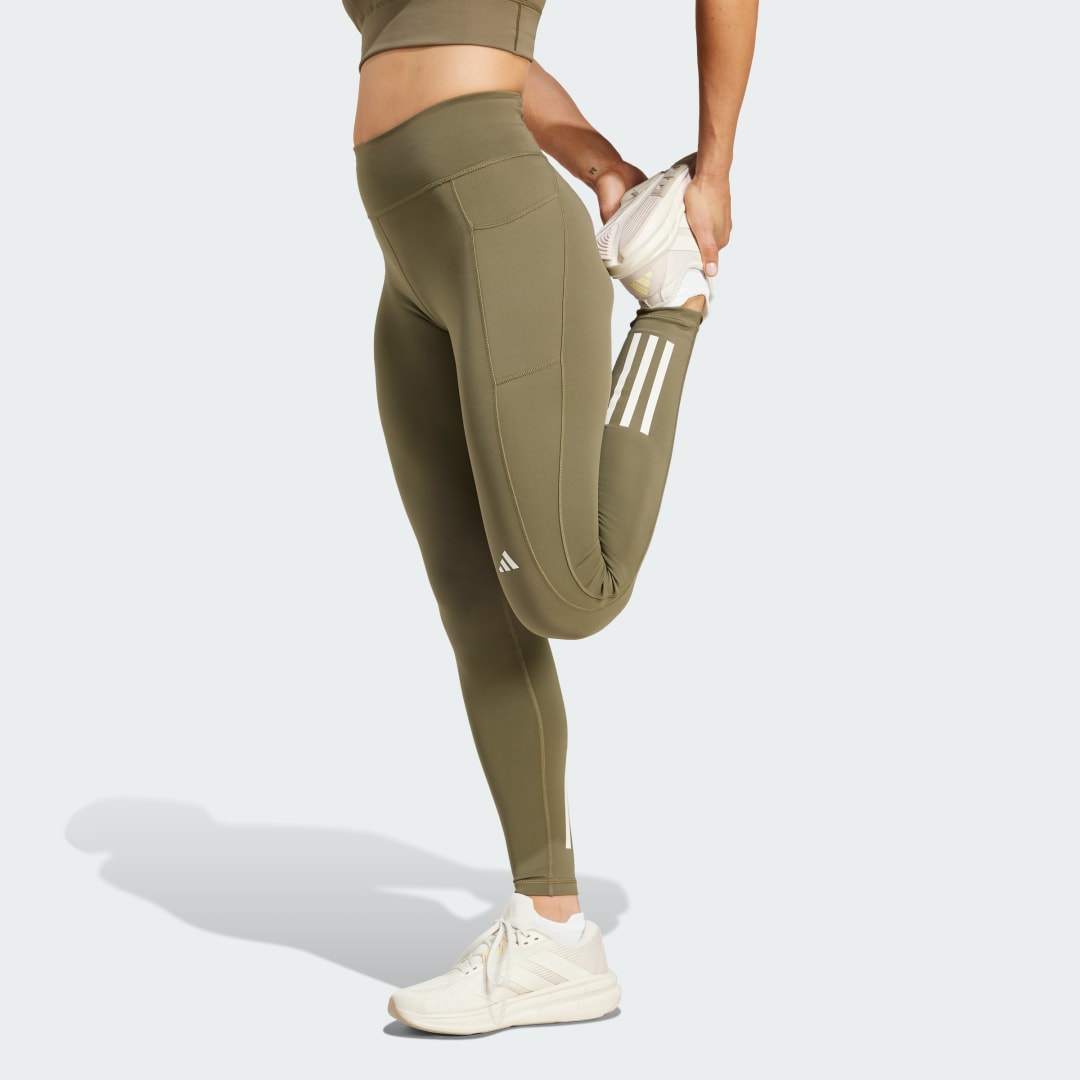 Pajkice adidas Performance Own the Run Full-Length Leggings Zelena | IX2867, 0