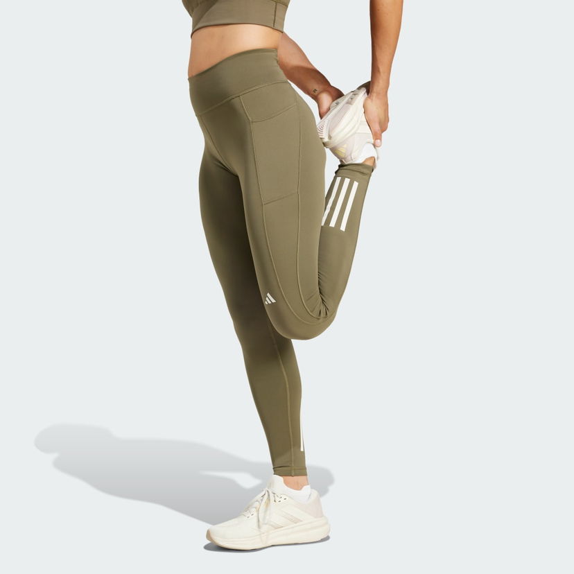 Pajkice adidas Performance Own the Run Full-Length Leggings Zelena | IX2867
