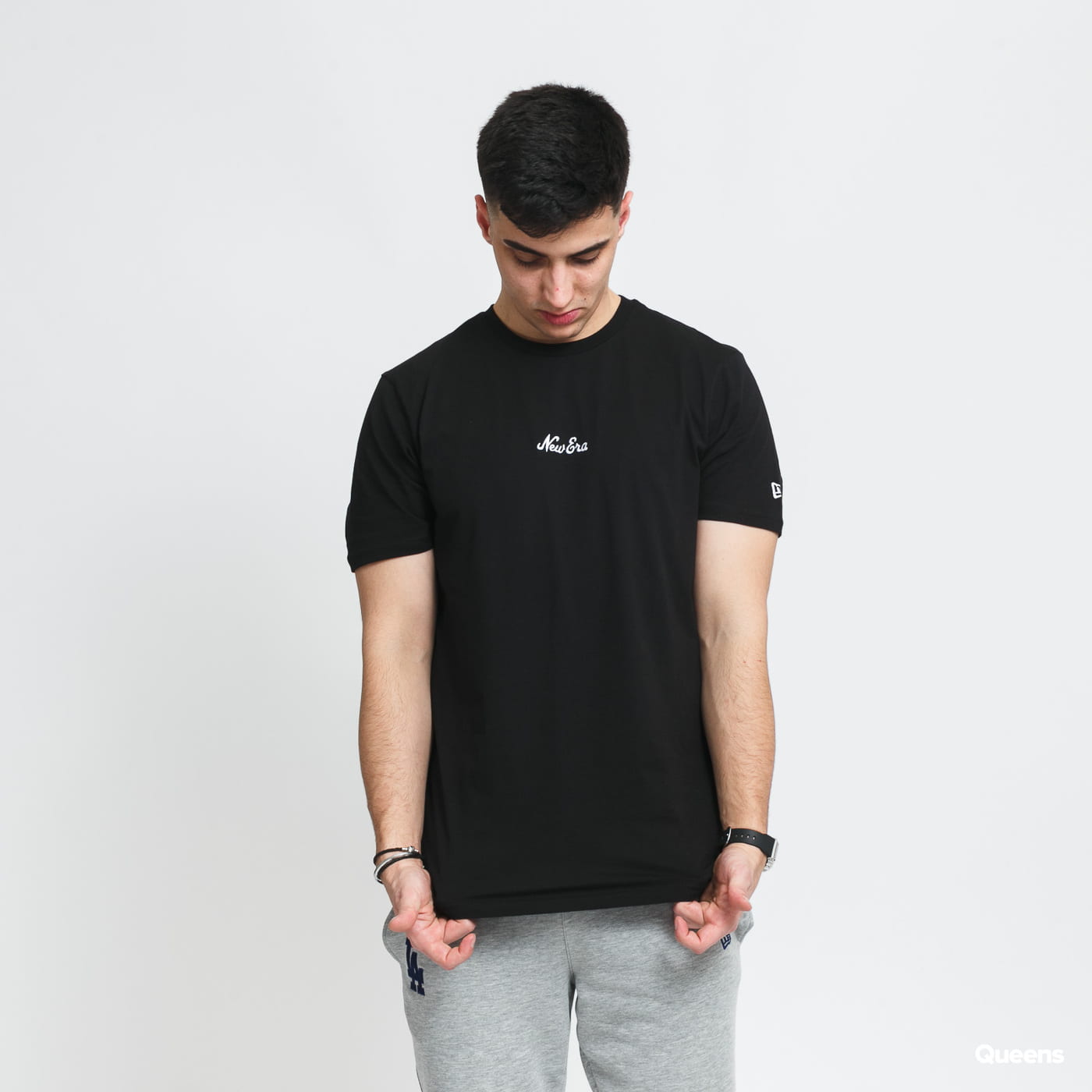 Majica New Era Essential Script Tee New Era Črna | 12590883, 0