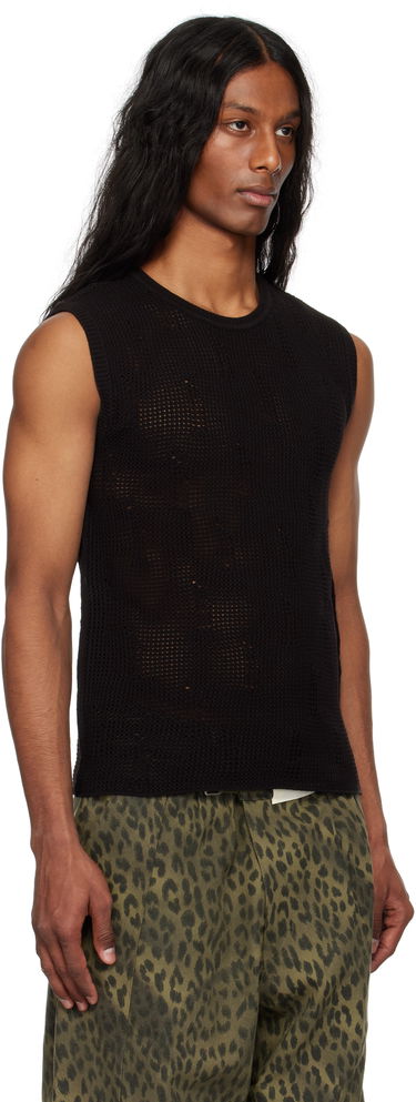 Majica brez rokavov Andersson Bell Andersson Bell Net Damaged Sleeveless Tank Top Črna | atb1328m, 1