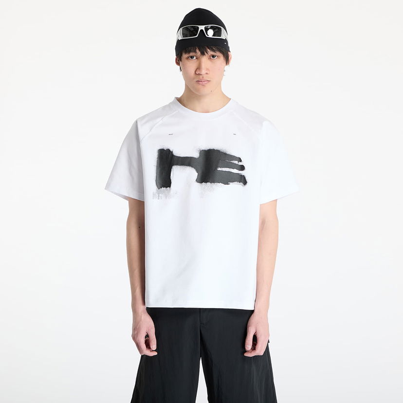 Majica HELIOT EMIL HELIOT EMIL Xylem T-Shirt Bela | SS25_M_09_083_WHT02_CO