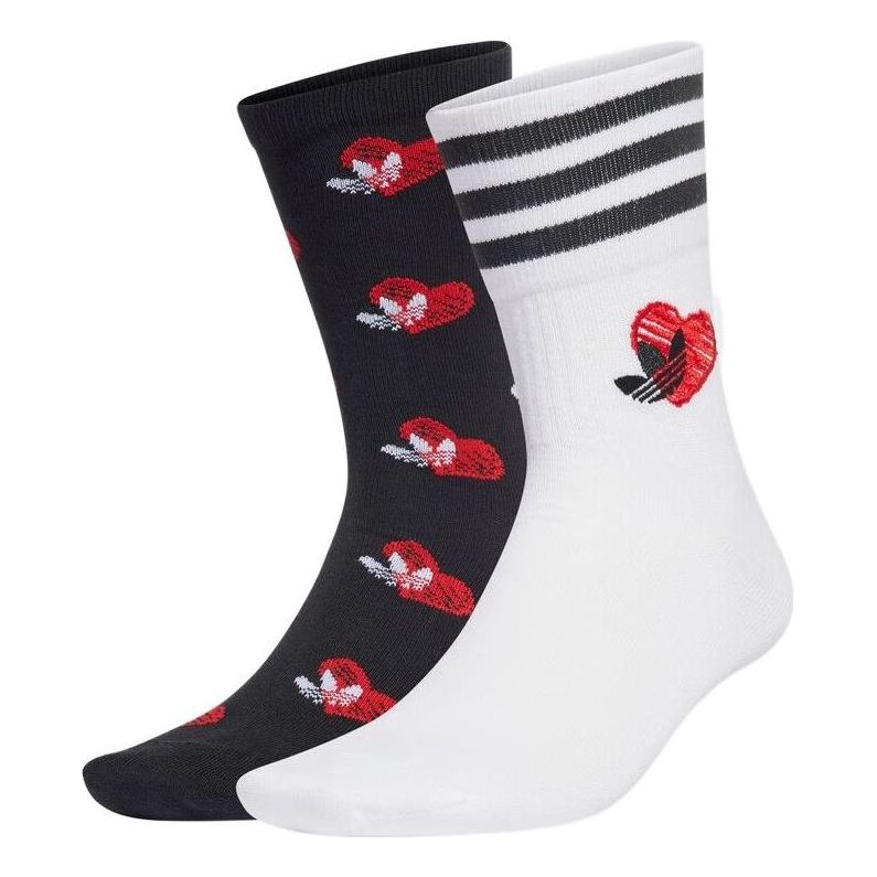 Nogavice adidas Originals adidas Mid-Cut Socks 2 Pairs Večbarvna | HM4191
