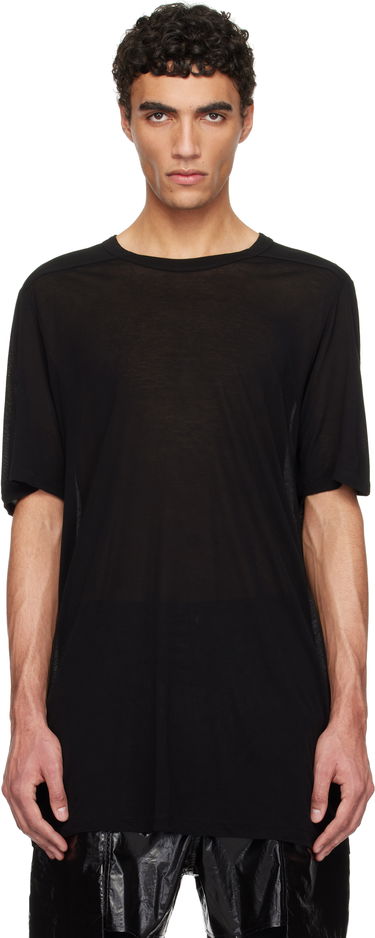 Majica Rick Owens Rick Owens Hollywood Level T-Shirt Črna | RU01E5264 JS, 0
