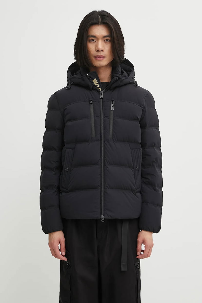 Puhovka WOOLRICH Woolrich Matt Stretch Puffer Jacket Črna | CFWOOU2088MRUT3107