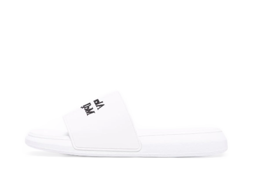 Superge in čevlji Alexander McQueen Pool Slide Bela | 663564W4RF09061