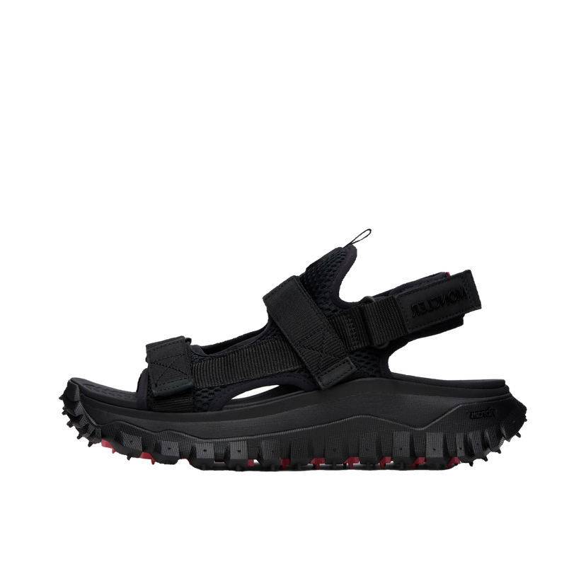 Superge in čevlji Moncler Moncler Trailgrip Vela Water-Repellent Sandals Črna | K109A4L00030M3808