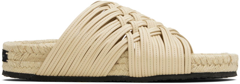 Superge in čevlji Stella McCartney Stella McCartney Gaia Alter Mat Platform Sandals Bež | 810531APADB0
