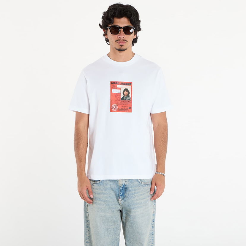 Majica A.P.C. A.P.C. x Marc Jacobs T-Shirt Bela | COHKS-M26553 AAB