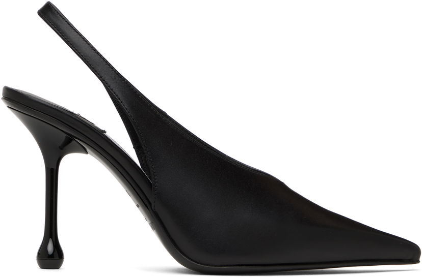 Superge in čevlji Jimmy Choo Jimmy Choo Isa 95 Slingback Heels Črna | ISA 95