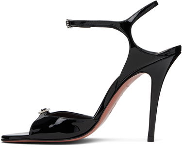 Modni dodatki Amina Muaddi Amina Muaddi Adut Heeled Sandals Črna | ADUT SANDAL, 2