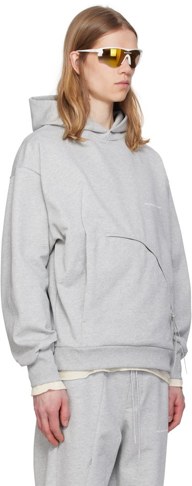Pulover Post Archive Faction (PAF) Post Archive Faction (PAF) 8.0 Center Hoodie Siva | 8.0 THC-G, 1