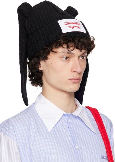 Beanie Charles Jeffrey Loverboy Charles Jeffrey LOVERBOY Chunky Rabbit Beanie Črna | 032131101, 1