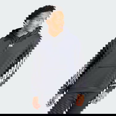 Pulover adidas Performance Future Icons Allover Print Hoodie Siva | IB6126, 0