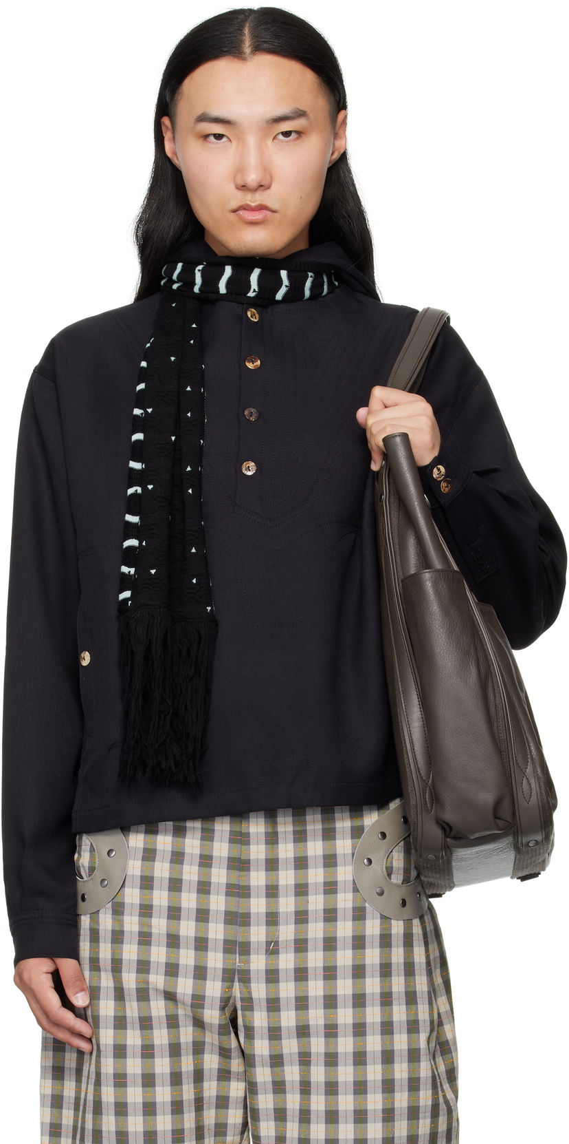 Pulover KIKO KOSTADINOV Kiko Kostadinov Slatina Hooded Sweatshirt Črna | KKAW25TP04-63