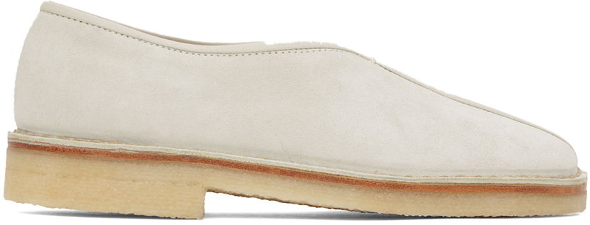 Oblačila LEMAIRE Lemaire Piped Slippers Bela | FO0068 LL0007