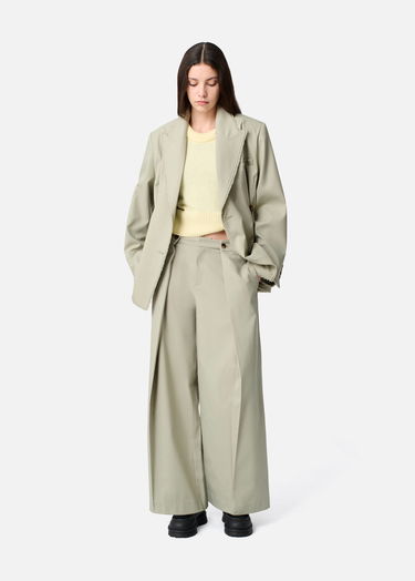 Jakna AXEL ARIGATO Thea Frayed Double-Breasted Blazer Bež | A3305001, 4