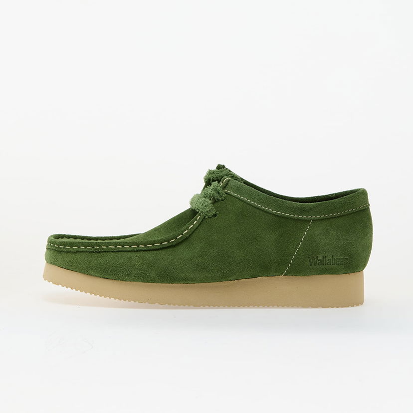 Superge in čevlji Clarks Wallabee 2604 Zelena | 26182222