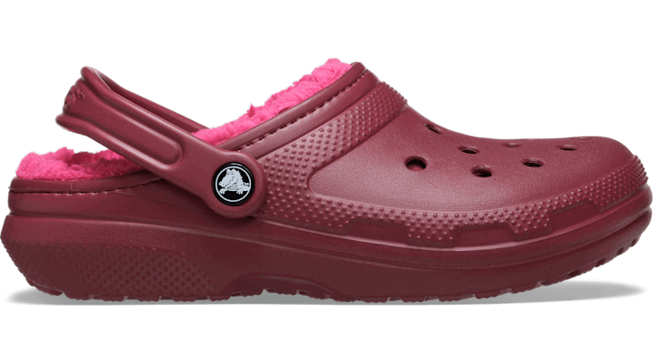 Superge in čevlji Crocs Lined Clogs Bordo | 203591-6XH