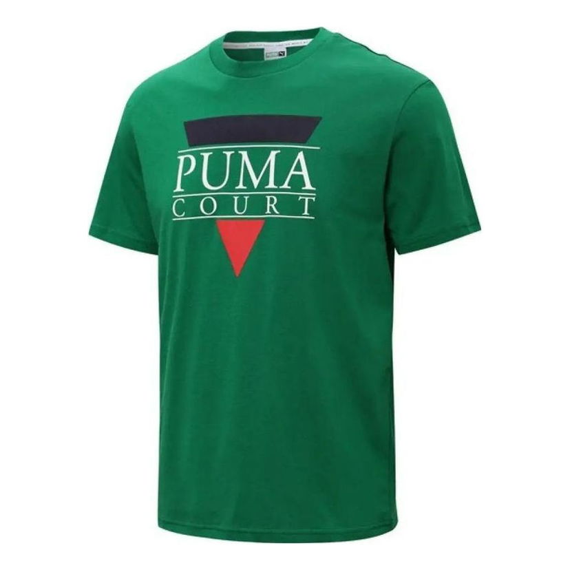 Majica Puma Tennis Club Graphic Tee Zelena | 536913-96