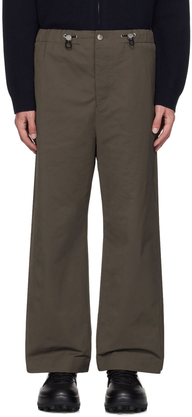 Hlače Nanushka Arnaud Pants Zelena | NM24PFPA02397