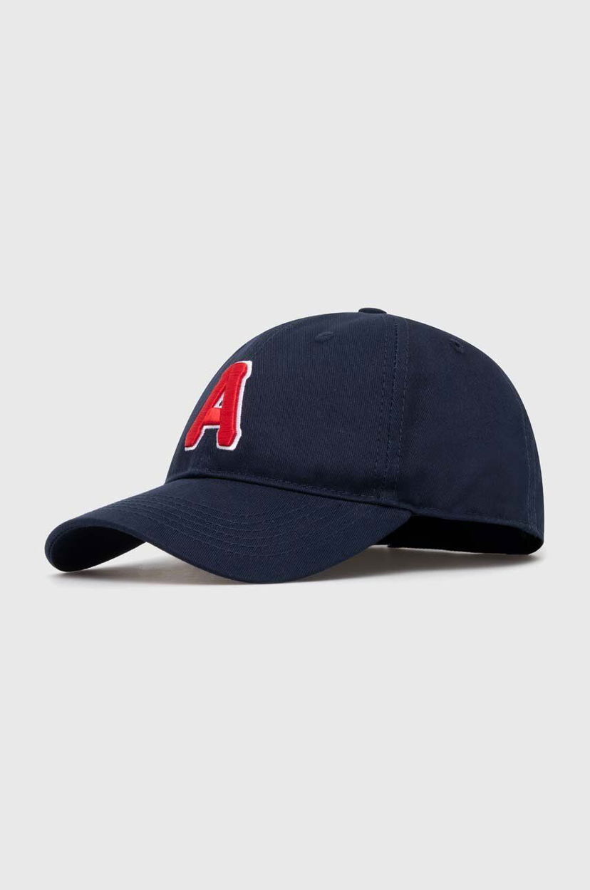 Kapa AAPE by A Bathing Ape AAPE 3D "A" Font Baseball Cap Mornarica | ACP5227