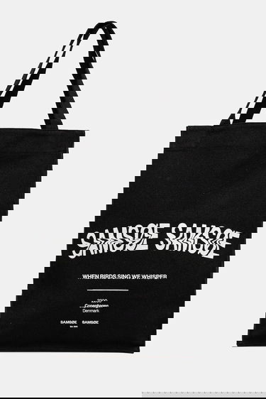 Tote bag Samsoe Samsoe Samsoe Samsoe SAPRINT Tote Bag Črna | U25200001, 0